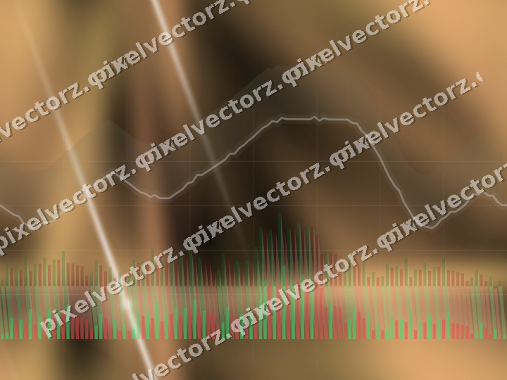 Nahtloser Neon Diagramm Hintergrund in Bernstein und Orange