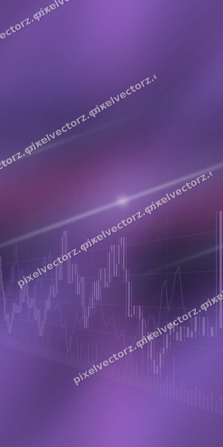 Nahtloser Neon Diagramm Hintergrund in Violett und Blau