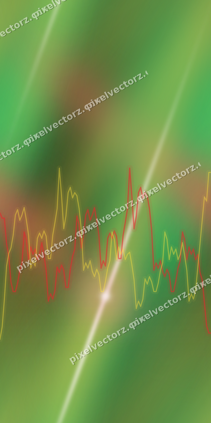 Nahtloser Neon Diagramm Hintergrund in Rot und Orange