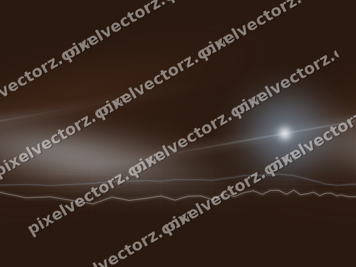 Nahtloser Neon Diagramm Hintergrund in Blau und Orange