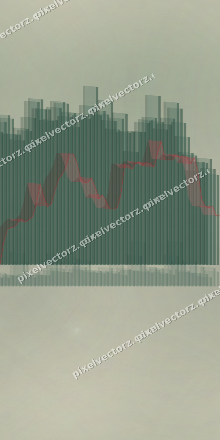 Nahtloser Pastell Diagramm Hintergrund in Dunkelgrün und Rot