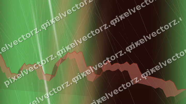 Nahtloser Neon Diagramm Hintergrund in Rot und Orange