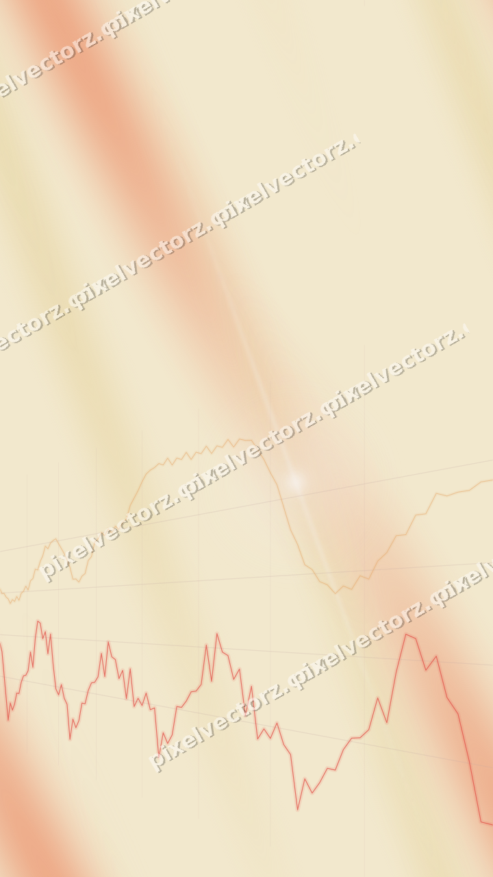 Nahtloser Pastell Diagramm Hintergrund in Rot und Orange