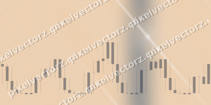 Nahtloser Pastell Diagramm Hintergrund in Dunkelblau und Orange