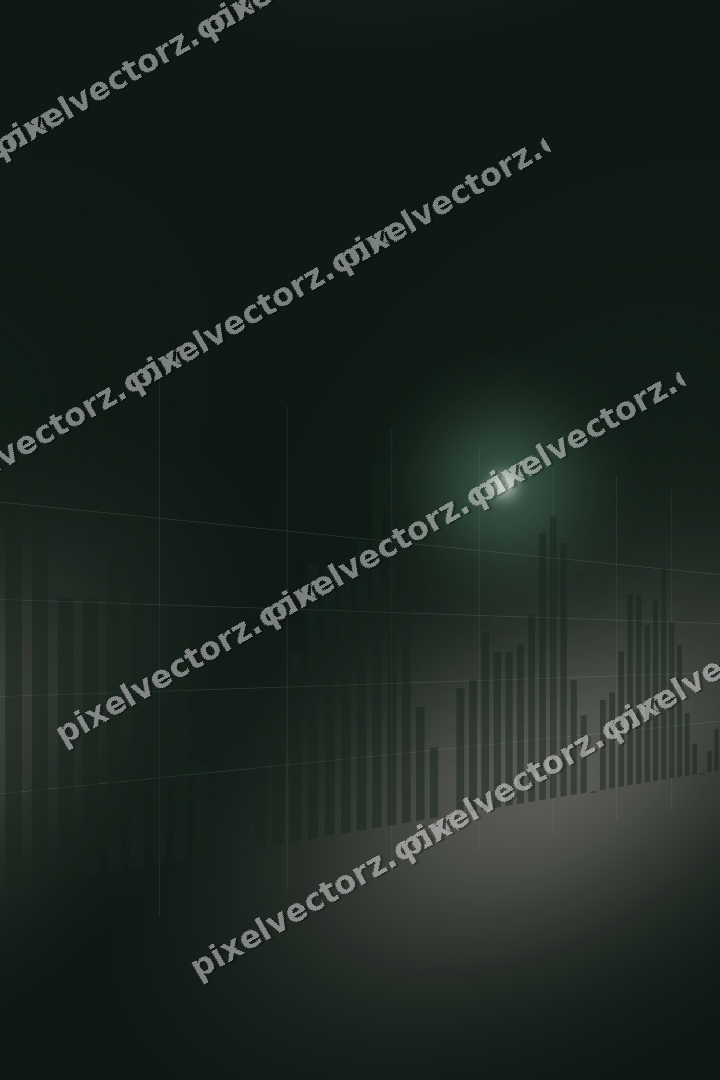 Nahtloser Neon Diagramm Hintergrund in Dunkelgrün und Rot