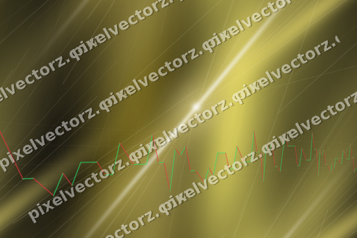 Nahtloser Neon Diagramm Hintergrund in Bernstein und Gelb