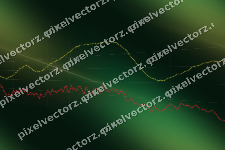 Nahtloser Neon Diagramm Hintergrund in Rot und Orange