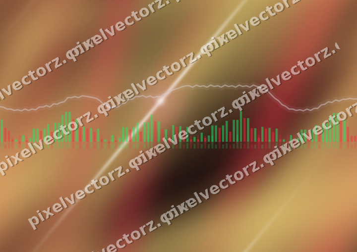 Nahtloser Neon Diagramm Hintergrund in Rosa und Rot