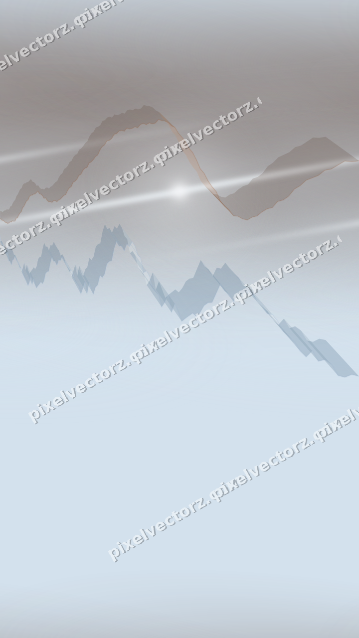 Nahtloser Pastell Diagramm Hintergrund in Blau und Orange
