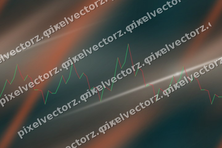 Nahtloser Neon Diagramm Hintergrund in Dunkelpetrol und Orange