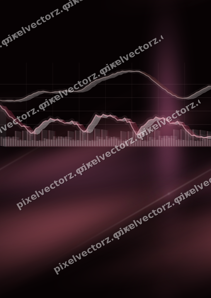 Nahtloser Neon Diagramm Hintergrund in Rosa und Rot