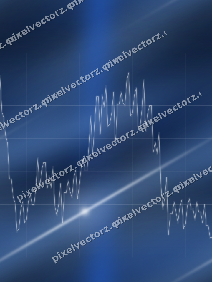 Nahtloser Neon Diagramm Hintergrund in Blau