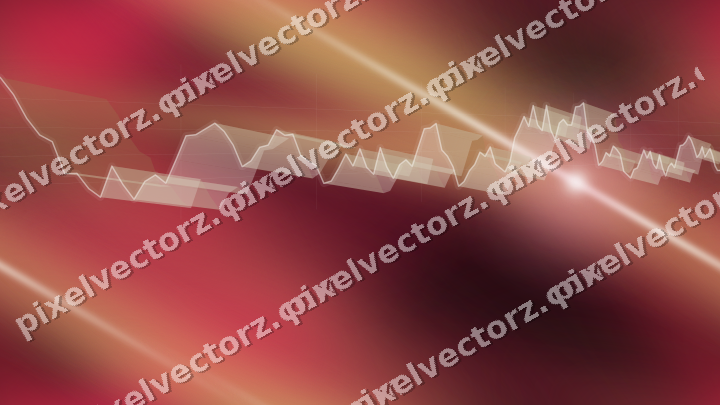 Nahtloser Neon Diagramm Hintergrund in Rosa und Bernstein
