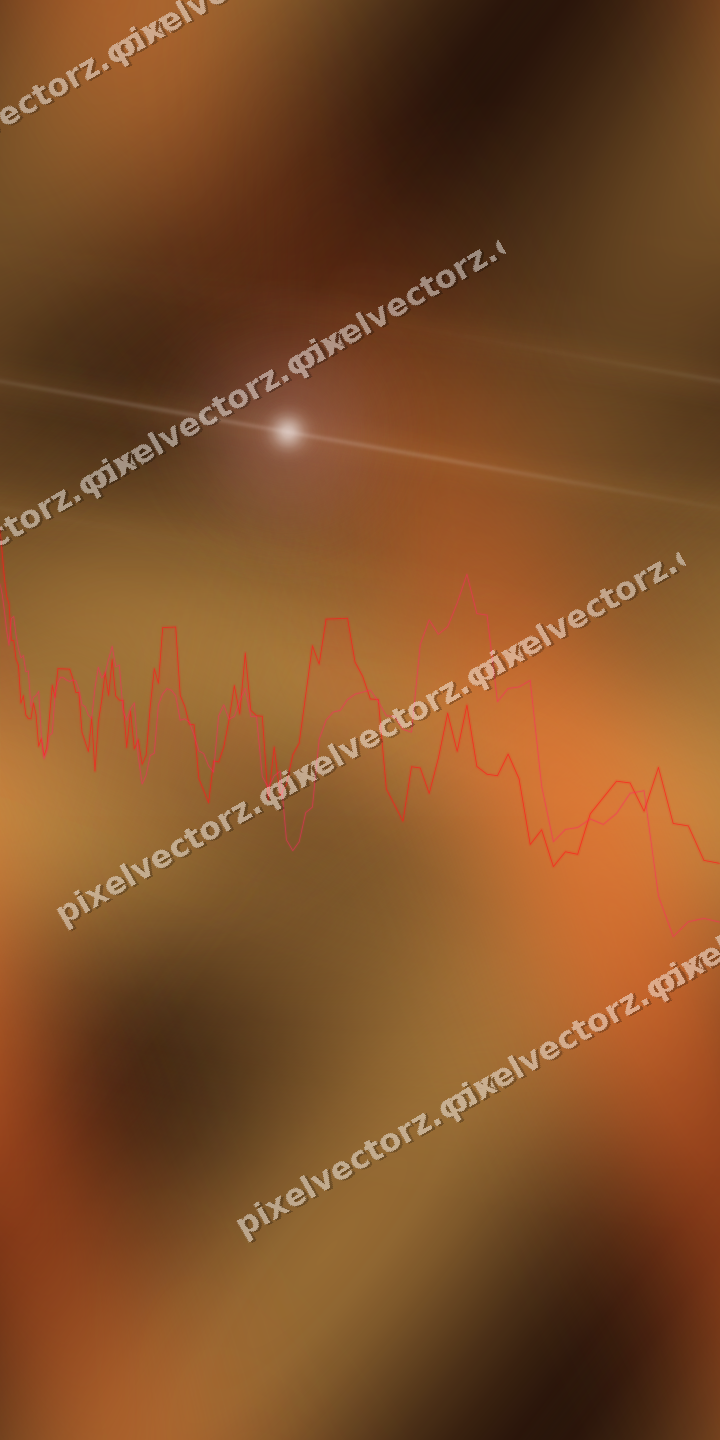 Nahtloser Neon Diagramm Hintergrund in Rot und Orange