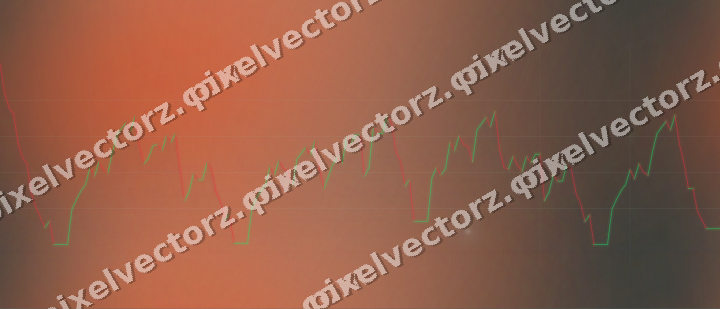 Nahtloser Neon Diagramm Hintergrund in Dunkelpetrol und Orange
