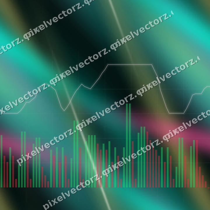 Nahtloser Neon Diagramm Hintergrund in Rosa und Orange