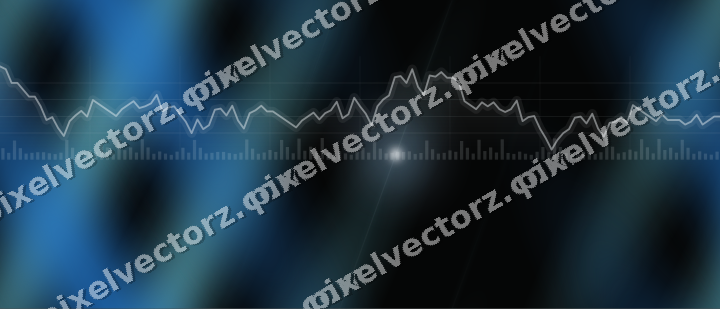 Nahtloser Neon Diagramm Hintergrund in Blau und Petrol