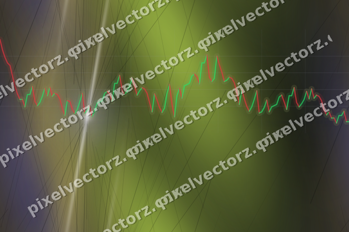 Nahtloser Neon Diagramm Hintergrund in Blau und Violett