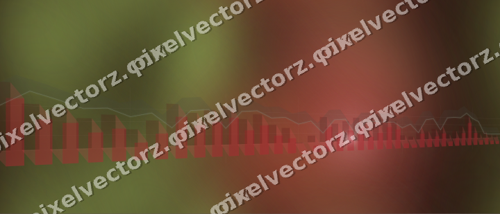 Nahtloser Neon Diagramm Hintergrund in Rot und Grün