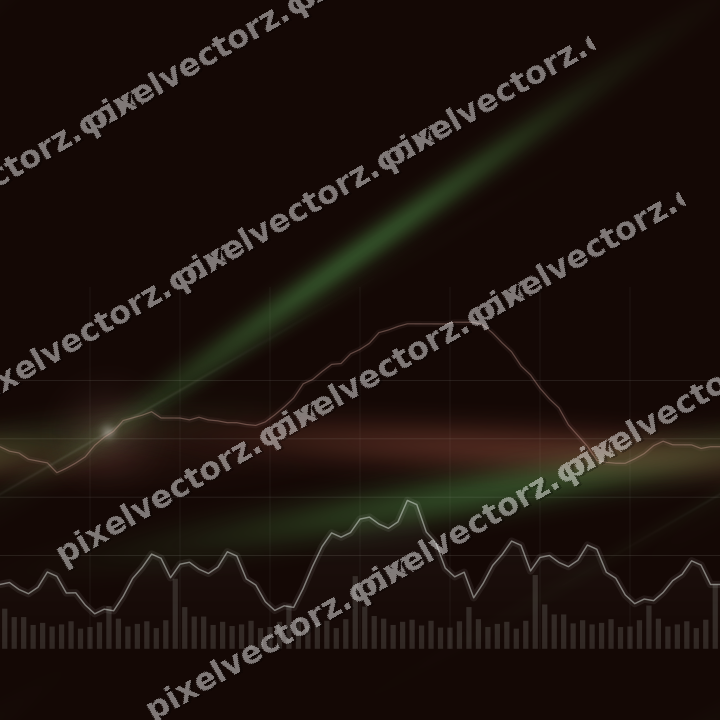 Nahtloser Neon Diagramm Hintergrund in Rot und Orange