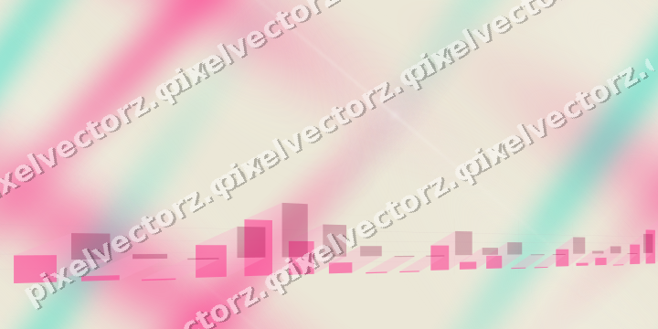 Nahtloser Pastell Diagramm Hintergrund in Rosa und Orange
