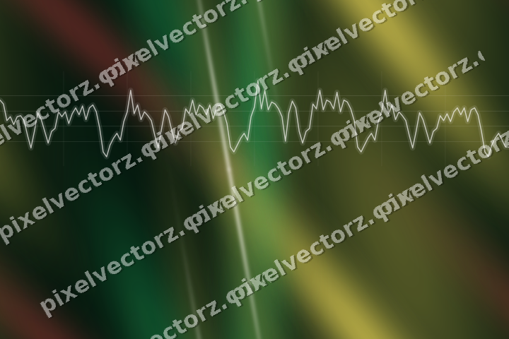 Nahtloser Neon Diagramm Hintergrund in Rot und Orange