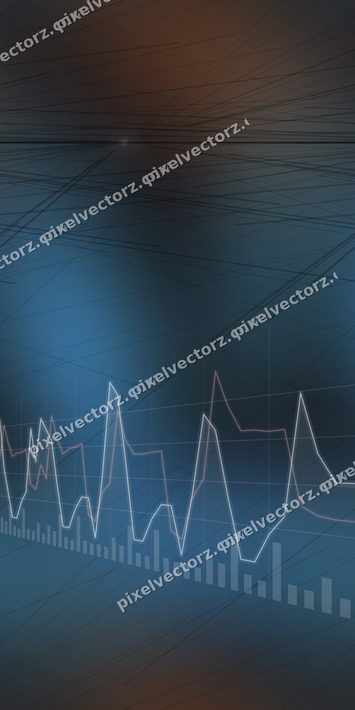 Nahtloser Neon Diagramm Hintergrund in Blau und Rot