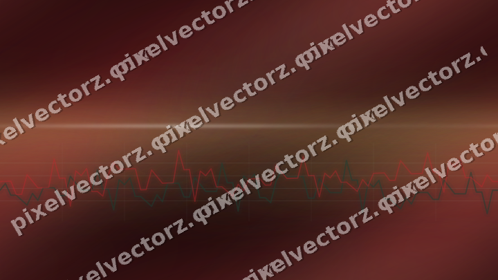 Nahtloser Neon Diagramm Hintergrund in Grün und Rot
