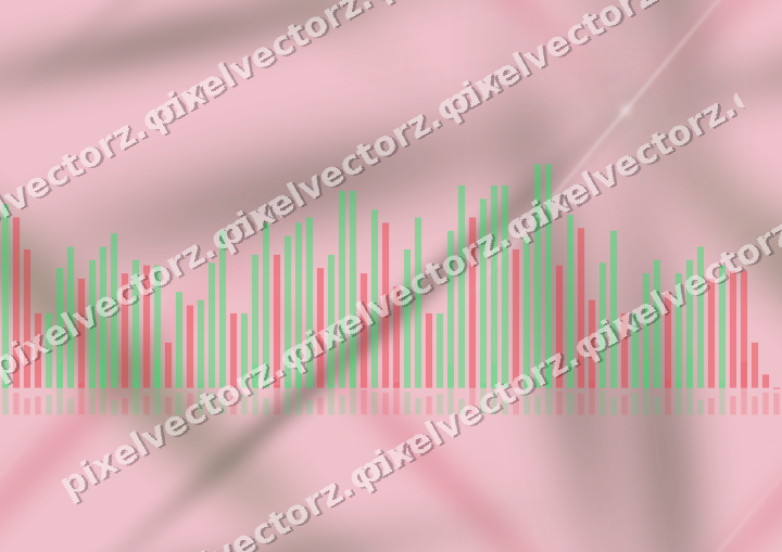 Nahtloser Pastell Diagramm Hintergrund in Rosa und Dunkellimette