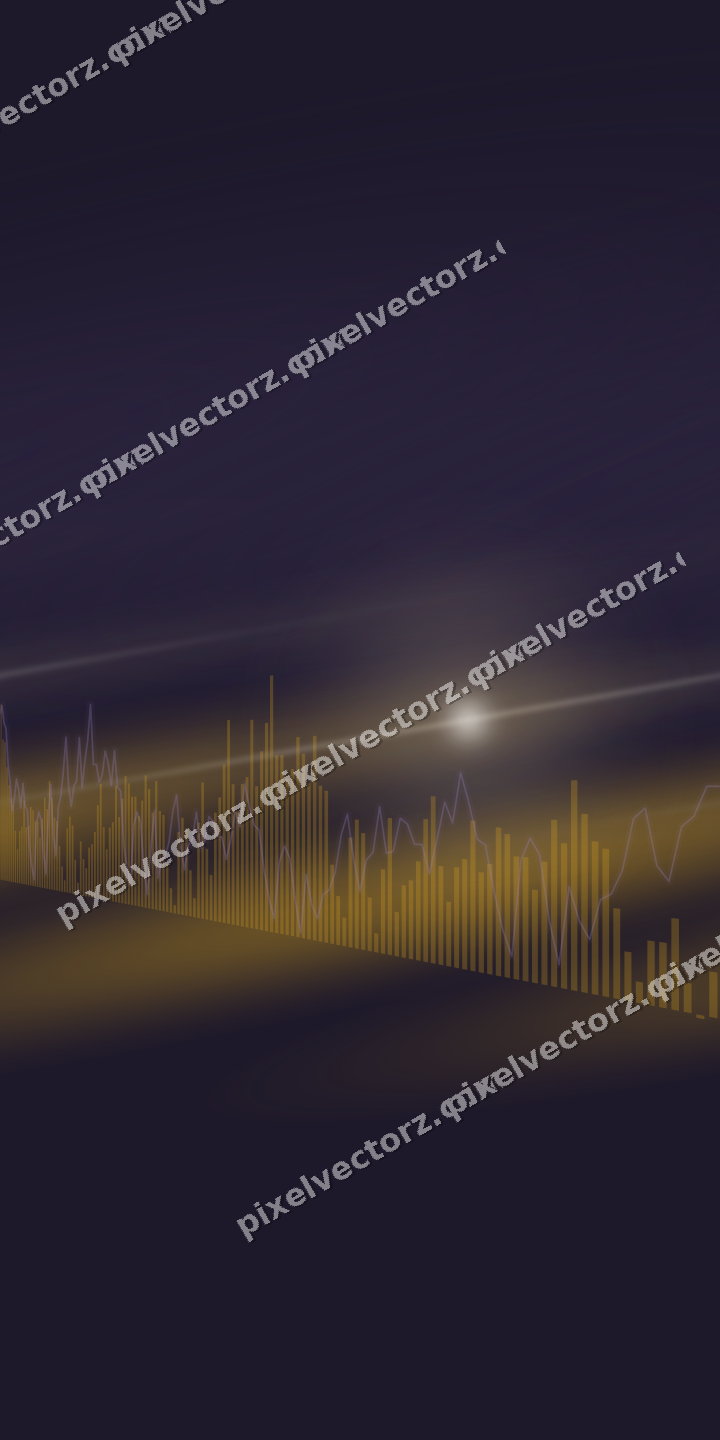 Nahtloser Neon Diagramm Hintergrund in Bernstein und Violett