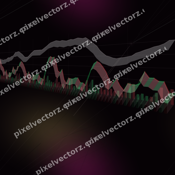 Nahtloser Neon Diagramm Hintergrund in Magenta und Rosa