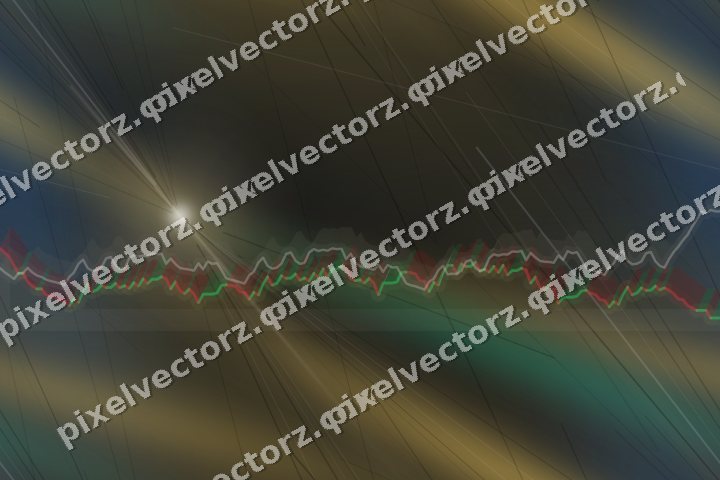 Nahtloser Neon Diagramm Hintergrund in Bernstein und Grün