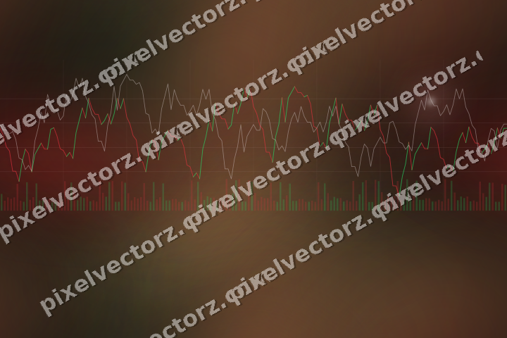 Nahtloser Neon Diagramm Hintergrund in Rot und Grün
