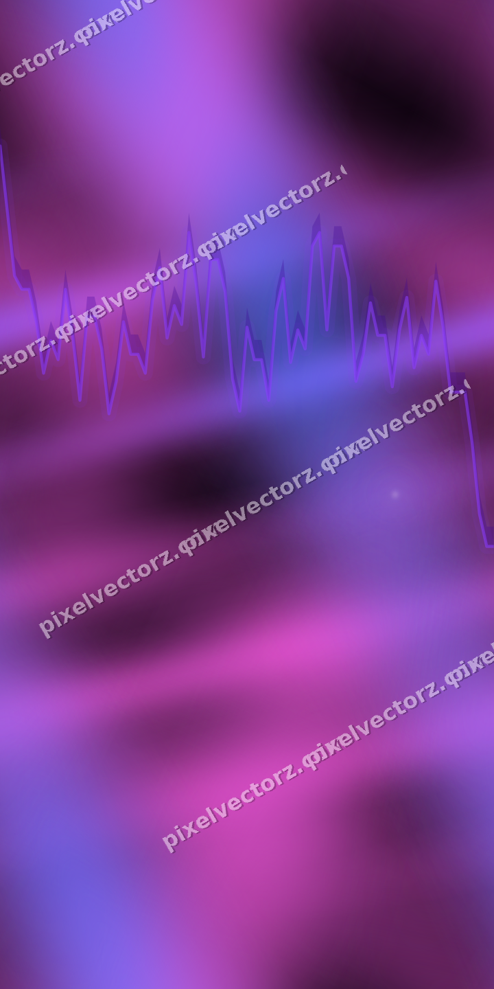 Nahtloser Neon Diagramm Hintergrund in Violett und Blau