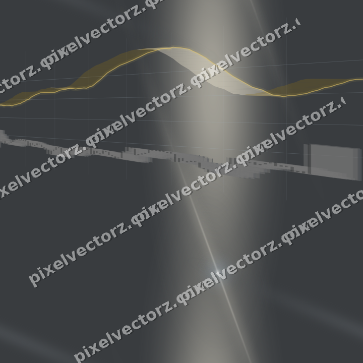Nahtloser Neon Diagramm Hintergrund in Bernstein und Grau