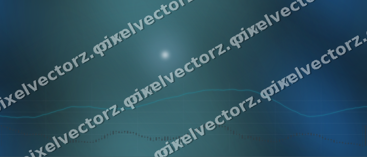 Nahtloser Neon Diagramm Hintergrund in Blau und Petrol