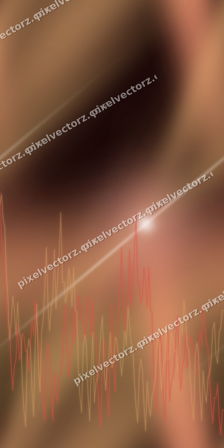 Nahtloser Neon Diagramm Hintergrund in Rot und Orange