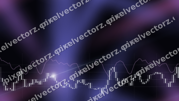 Nahtloser Neon Diagramm Hintergrund in Violett und Blau