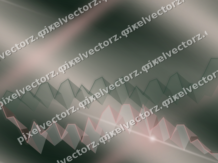 Nahtloser Neon Diagramm Hintergrund in Rot und Dunkelgrün