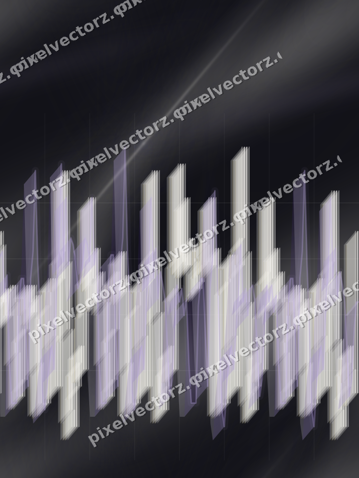 Nahtloser Neon Diagramm Hintergrund in Violett und Limette