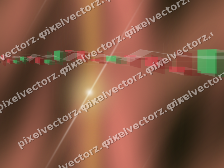 Nahtloser Neon Diagramm Hintergrund in Gelb und Rot