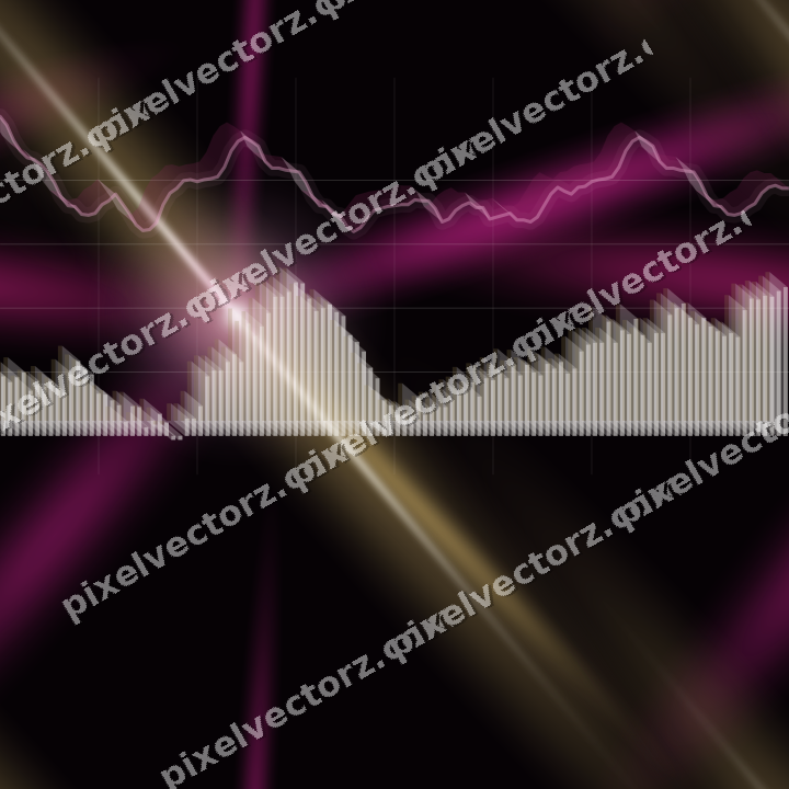 Nahtloser Neon Diagramm Hintergrund in Magenta und Rosa