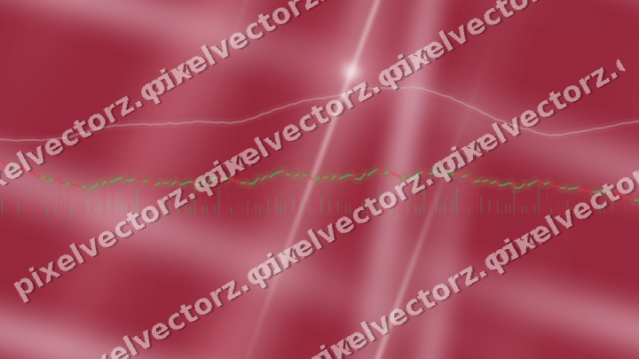 Nahtloser Neon Diagramm Hintergrund in Blassrosa und Blassrot