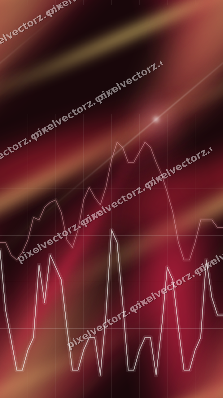 Nahtloser Neon Diagramm Hintergrund in Rosa und Rot