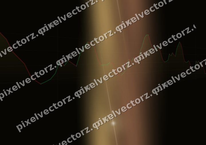 Nahtloser Neon Diagramm Hintergrund in Bernstein und Orange