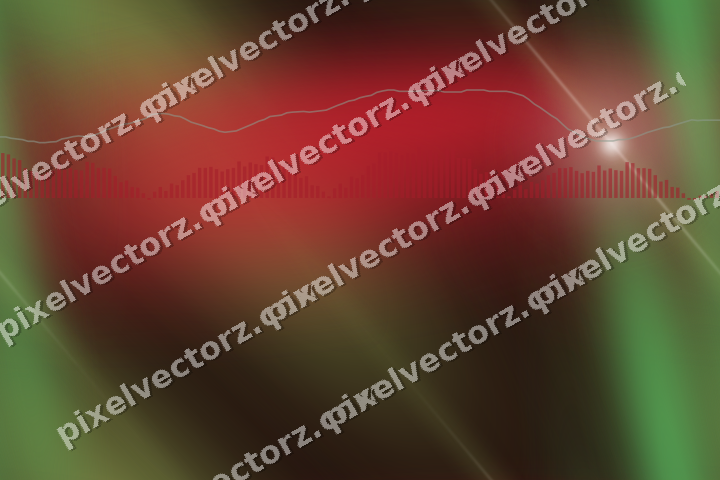 Nahtloser Neon Diagramm Hintergrund in Rot und Grün