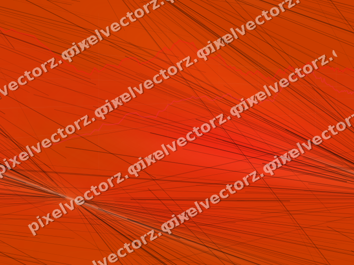 Nahtloser Neon Diagramm Hintergrund in Rot und Orange