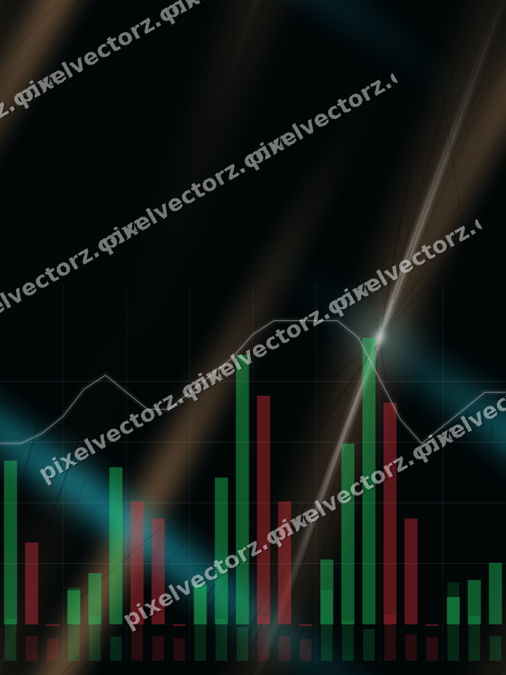Nahtloser Neon Diagramm Hintergrund in Petrol und Orange