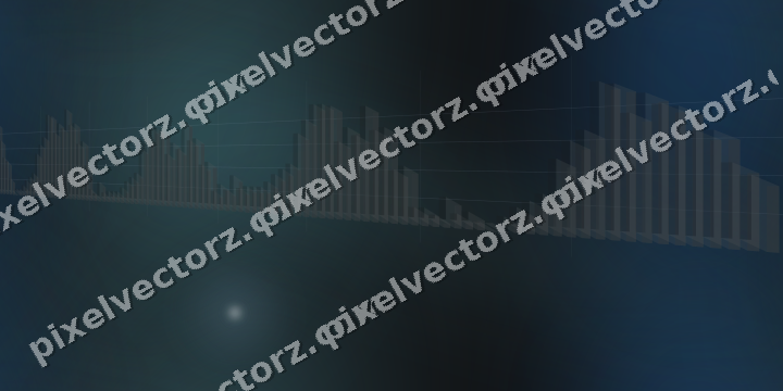 Nahtloser Neon Diagramm Hintergrund in Blau und Petrol