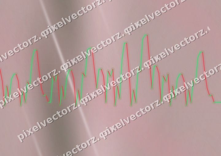 Nahtloser Pastell Diagramm Hintergrund in Rosa und Dunkellimette